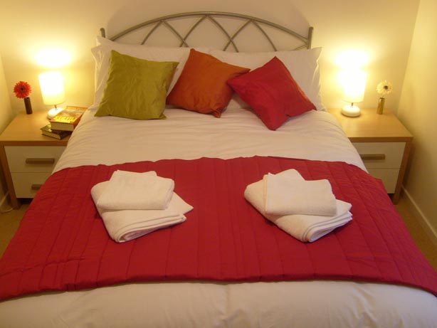 image of double bed